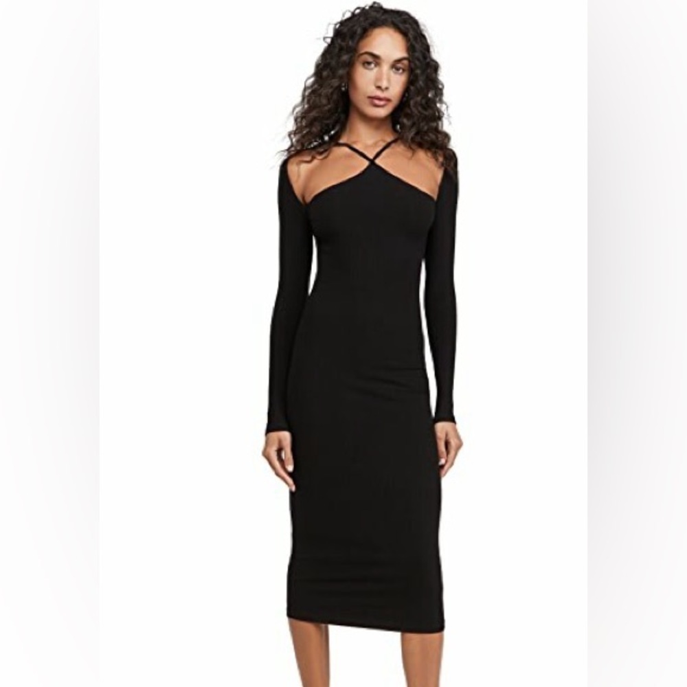Lioness Black Long Sleeve Dress